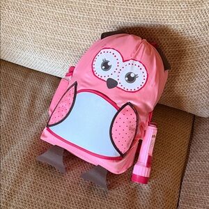 Circo Pink Owl Kids' Slumber Combo Backpack